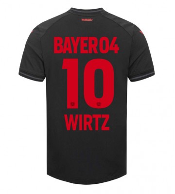 Bayer Leverkusen Florian Wirtz #10 Hemmatröja 2023-24 Kortärmad